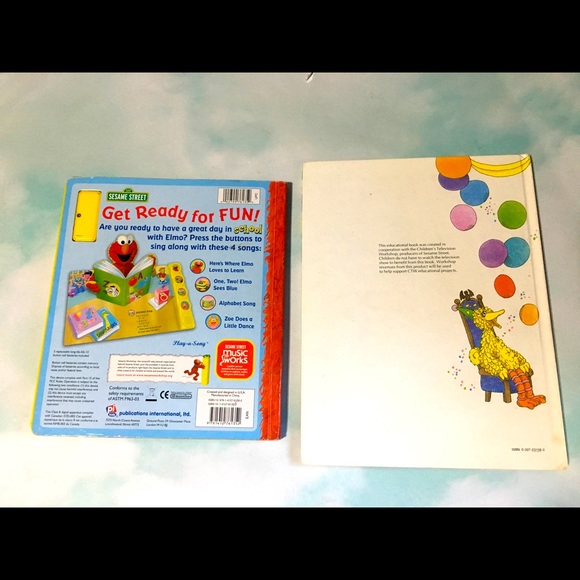 SESAME STREET  VINTAGE BOOK COLLECTION BUNDLE OF 7 - Picture 14 of 16